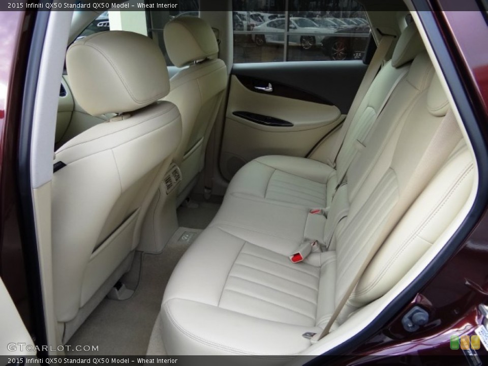 Wheat Interior Rear Seat for the 2015 Infiniti QX50  #107987558