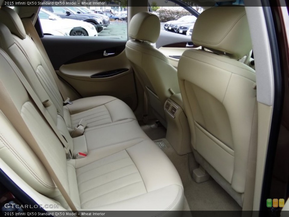 Wheat Interior Rear Seat for the 2015 Infiniti QX50  #107987633