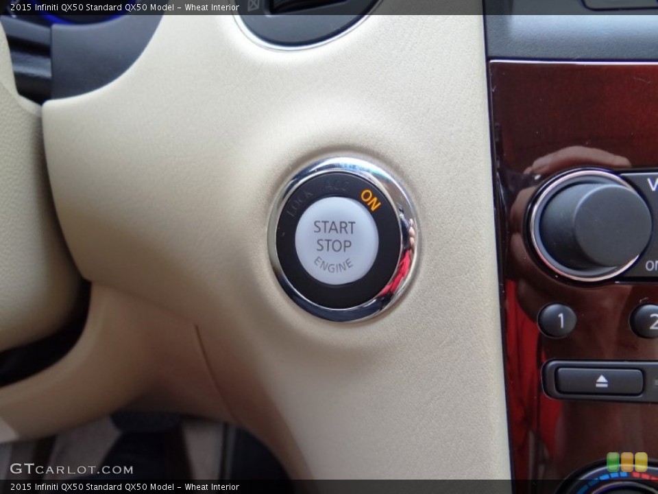 Wheat Interior Controls for the 2015 Infiniti QX50  #107987678