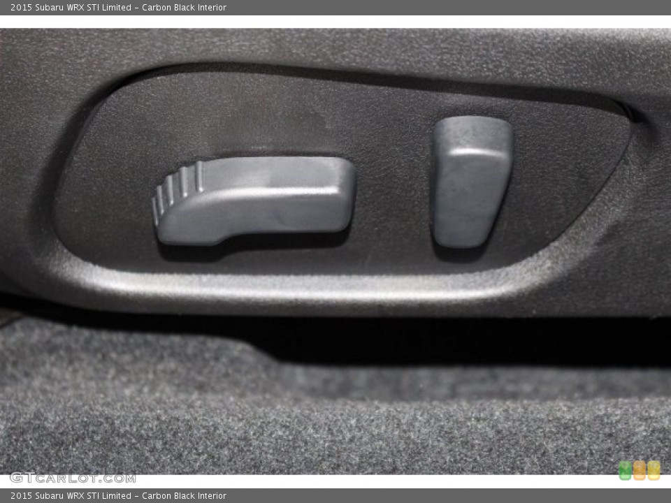 Carbon Black Interior Controls for the 2015 Subaru WRX STI Limited #107987810