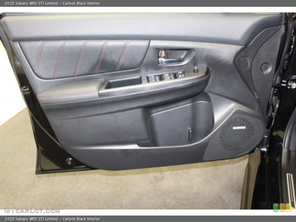 Carbon Black Interior Door Panel for the 2015 Subaru WRX STI Limited #107987852
