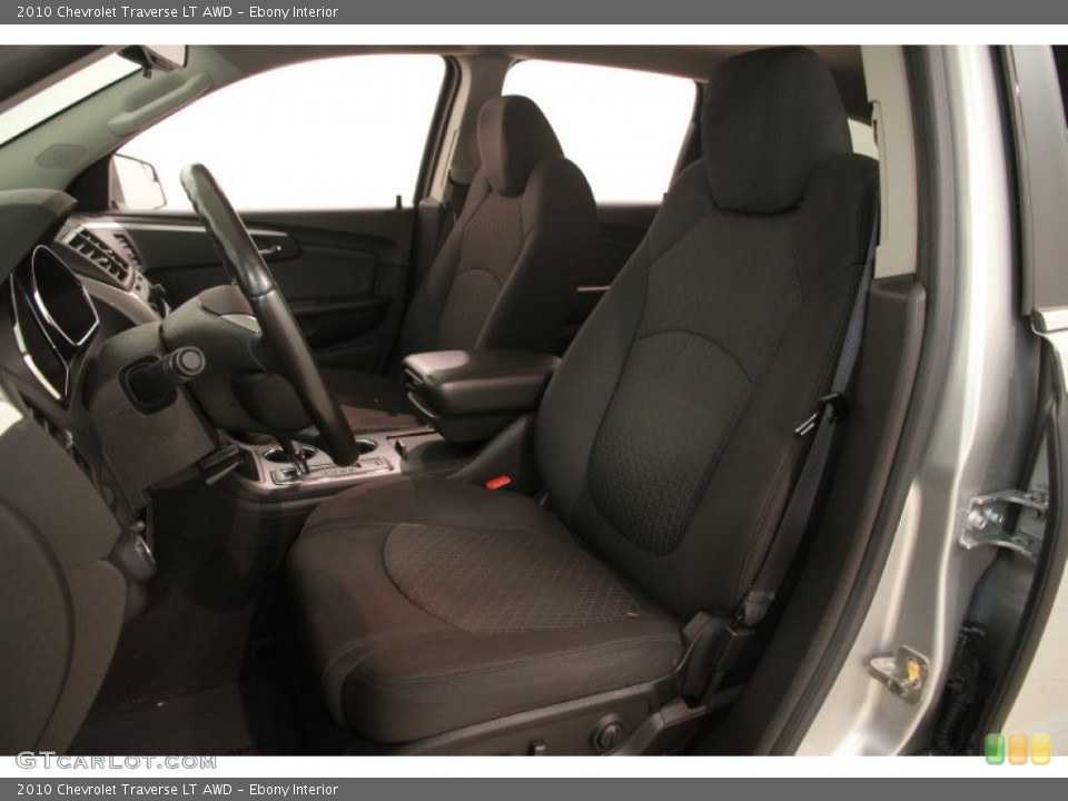 Ebony Interior Photo for the 2010 Chevrolet Traverse LT AWD #107989465