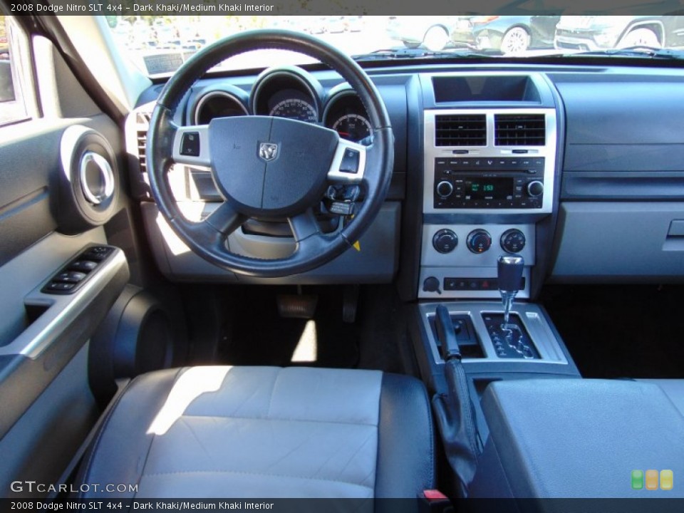 Dark Khaki/Medium Khaki Interior Dashboard for the 2008 Dodge Nitro SLT 4x4 #107991812