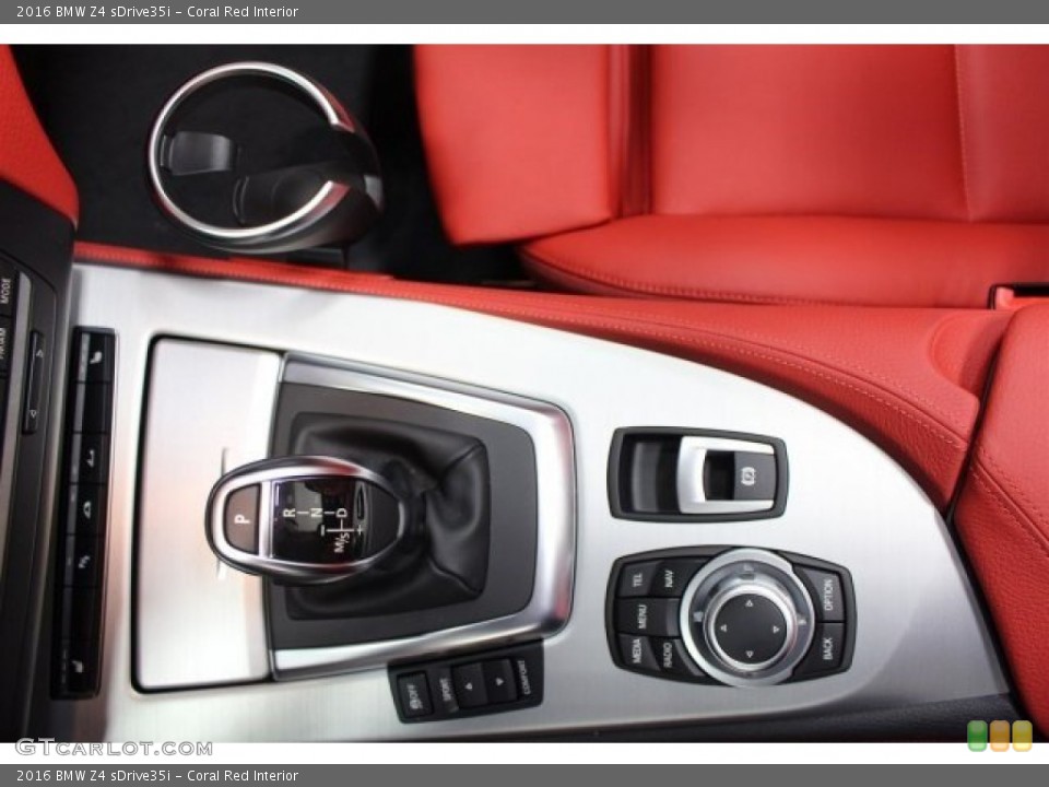 Coral Red Interior Transmission for the 2016 BMW Z4 sDrive35i #107991983