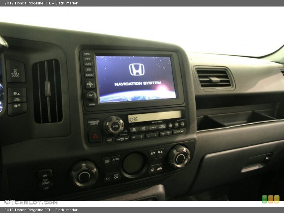 Black Interior Controls for the 2012 Honda Ridgeline RTL #107993366