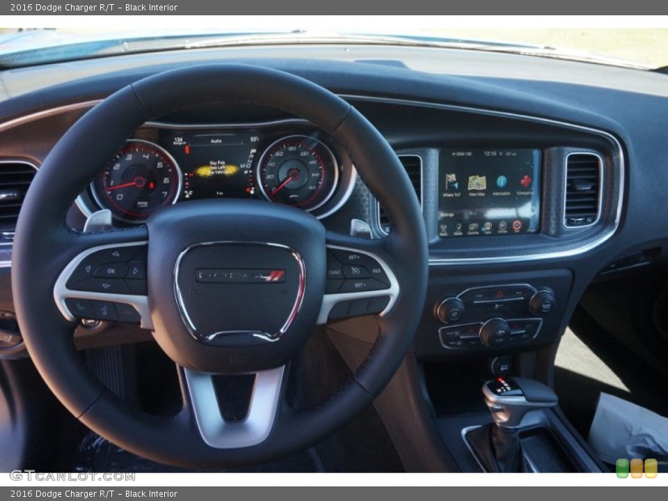 Black Interior Dashboard for the 2016 Dodge Charger R/T #107994563