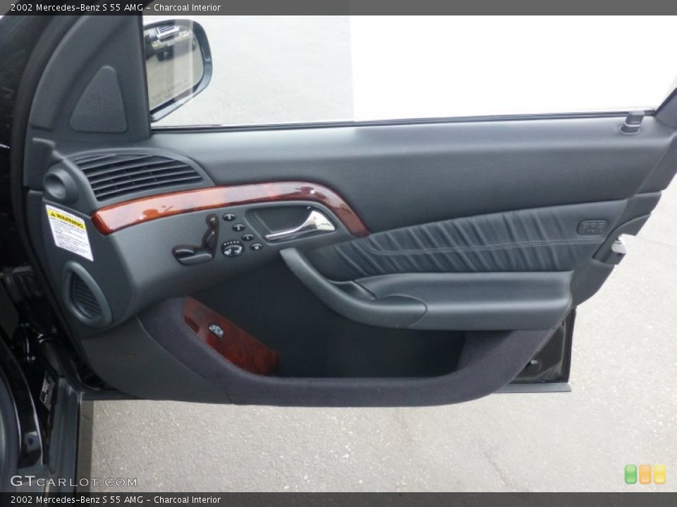 Charcoal Interior Door Panel for the 2002 Mercedes-Benz S 55 AMG #107995187