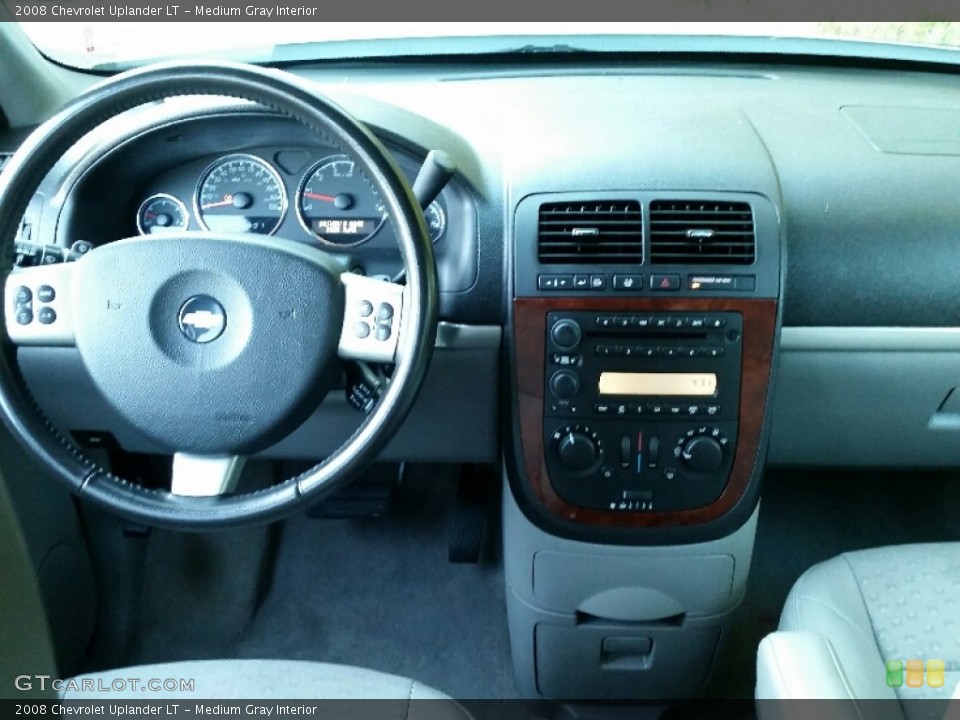 Medium Gray Interior Dashboard for the 2008 Chevrolet Uplander LT #107999561