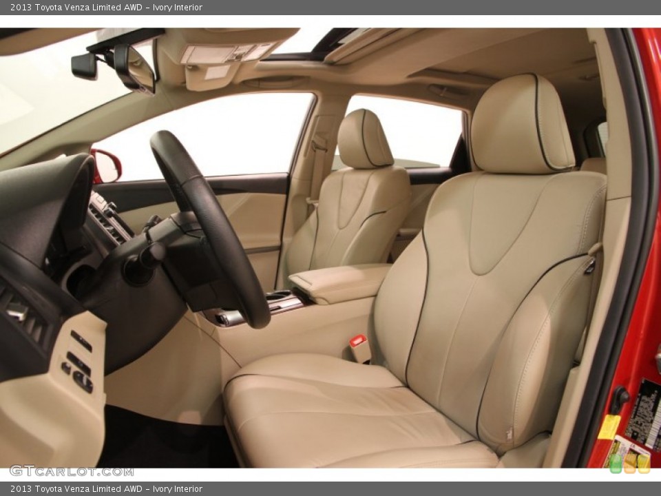 Ivory Interior Front Seat for the 2013 Toyota Venza Limited AWD #107999597