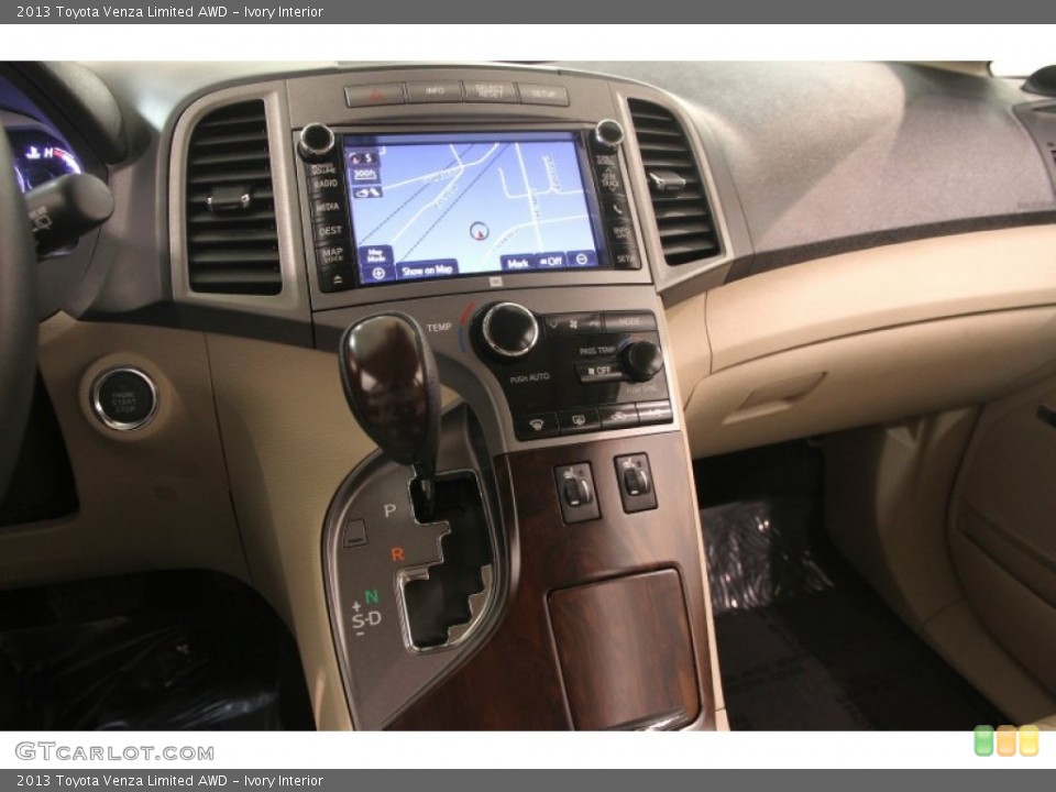 Ivory Interior Controls for the 2013 Toyota Venza Limited AWD #107999687