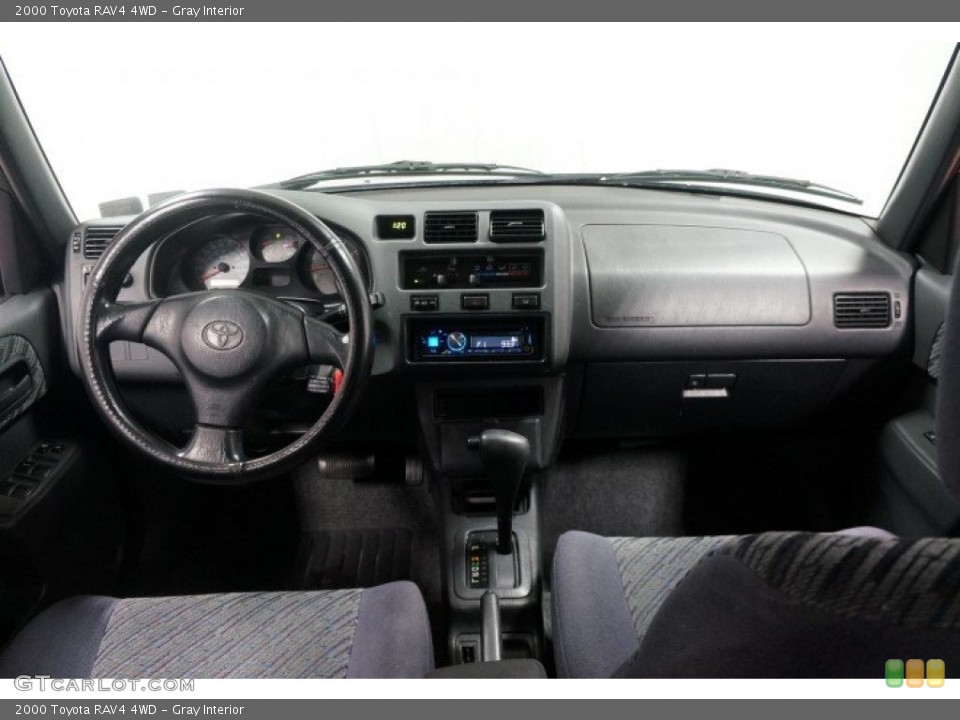 Gray 2000 Toyota RAV4 Interiors