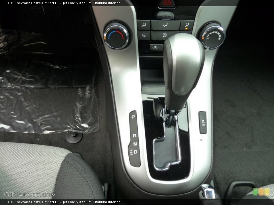 Jet Black/Medium Titanium Interior Transmission for the 2016 Chevrolet Cruze Limited LS #108004934