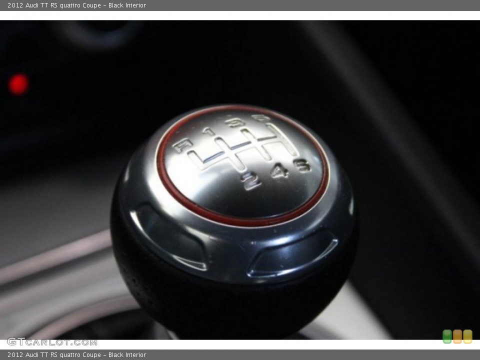 Black Interior Transmission for the 2012 Audi TT RS quattro Coupe #108016439