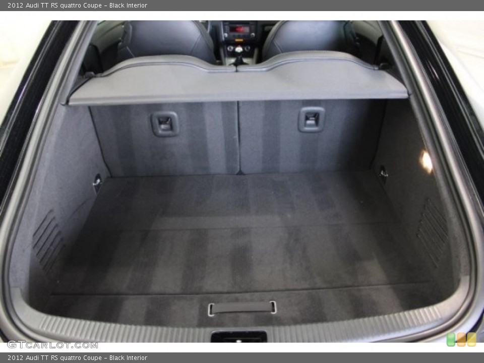 Black Interior Trunk for the 2012 Audi TT RS quattro Coupe #108016577