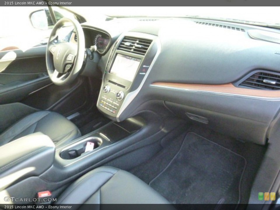 Ebony Interior Dashboard for the 2015 Lincoln MKC AWD #108021185