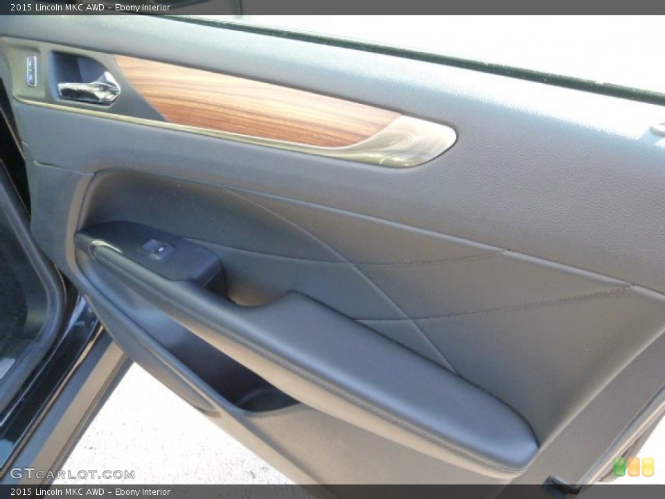 Ebony Interior Door Panel for the 2015 Lincoln MKC AWD #108021209