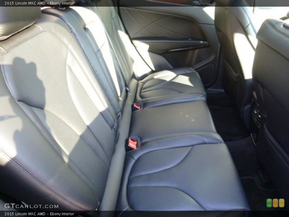 Ebony Interior Rear Seat for the 2015 Lincoln MKC AWD #108021224