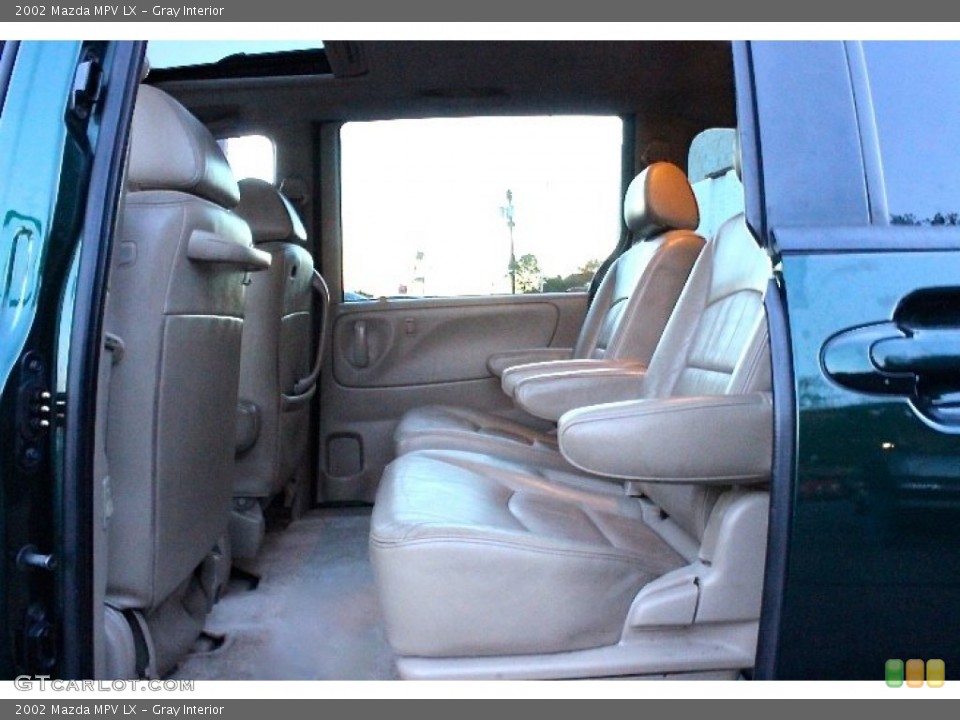 Gray Interior Rear Seat for the 2002 Mazda MPV LX #108023852