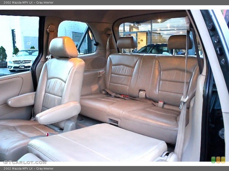 Gray Interior Rear Seat for the 2002 Mazda MPV LX #108023897