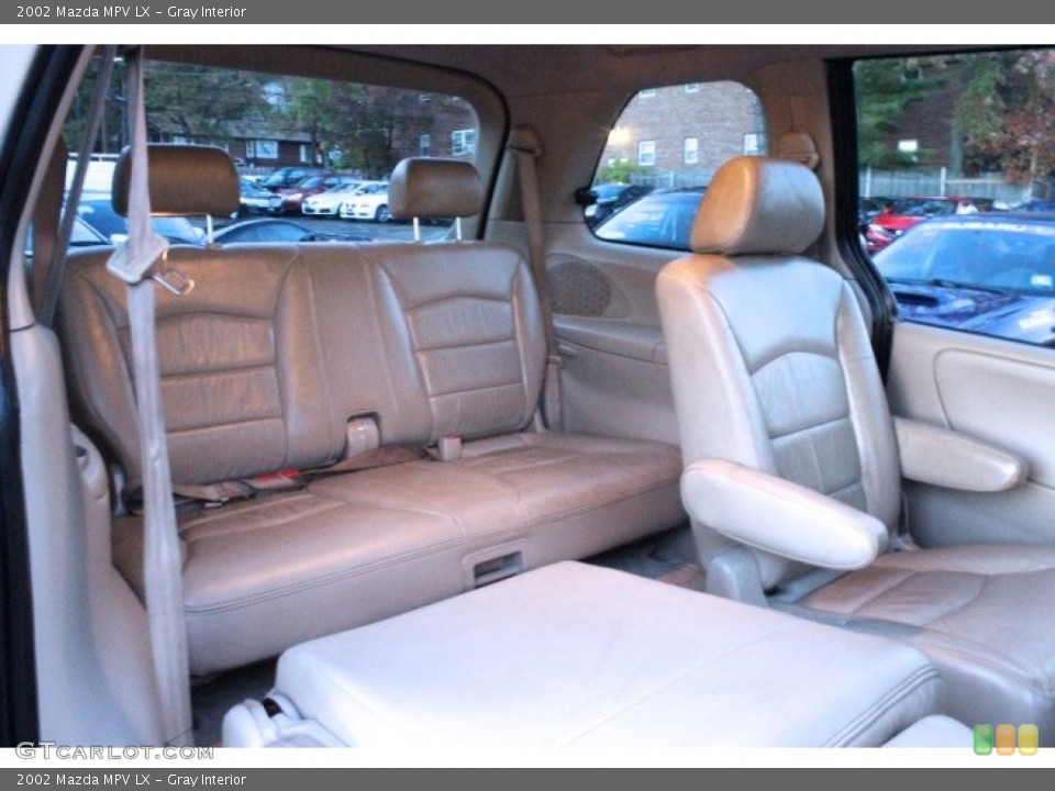 Gray Interior Rear Seat for the 2002 Mazda MPV LX #108024044