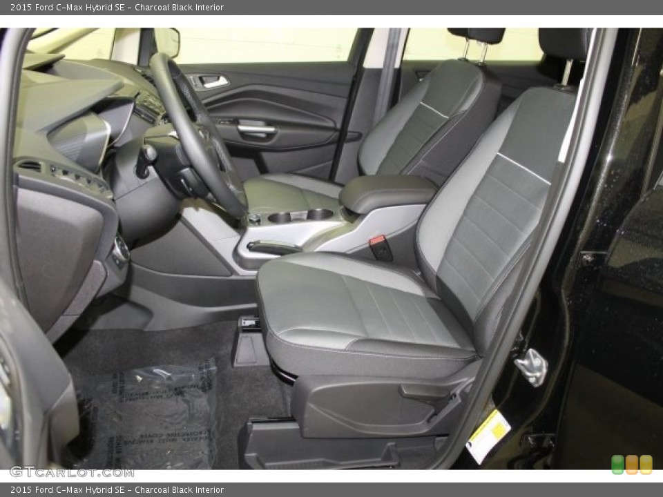 Charcoal Black Interior Front Seat for the 2015 Ford C-Max Hybrid SE #108038042