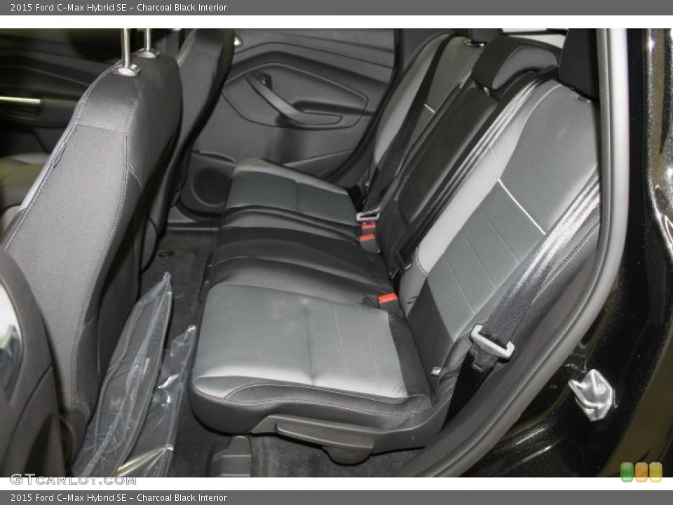 Charcoal Black Interior Rear Seat for the 2015 Ford C-Max Hybrid SE #108038060