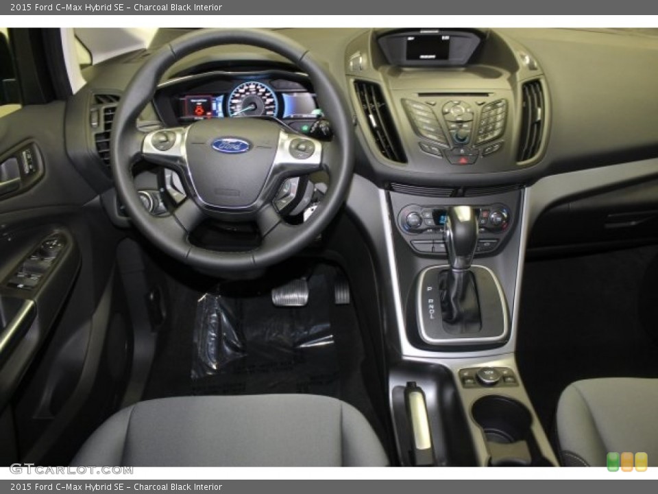 Charcoal Black Interior Dashboard for the 2015 Ford C-Max Hybrid SE #108038075