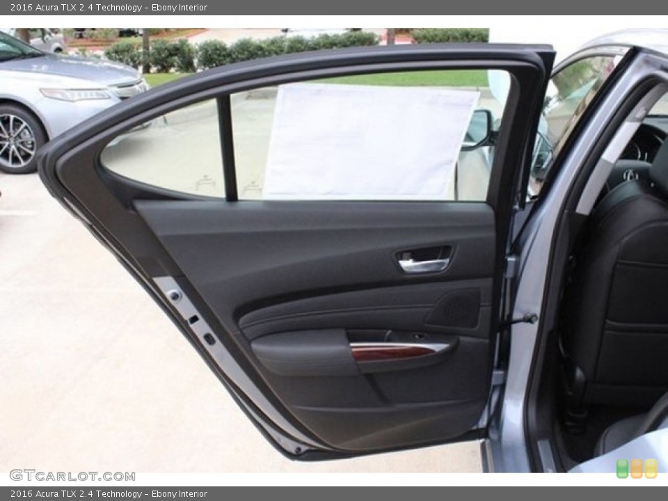 Ebony Interior Door Panel for the 2016 Acura TLX 2.4 Technology #108041447