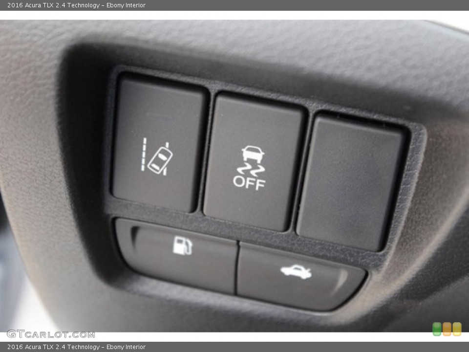 Ebony Interior Controls for the 2016 Acura TLX 2.4 Technology #108041486