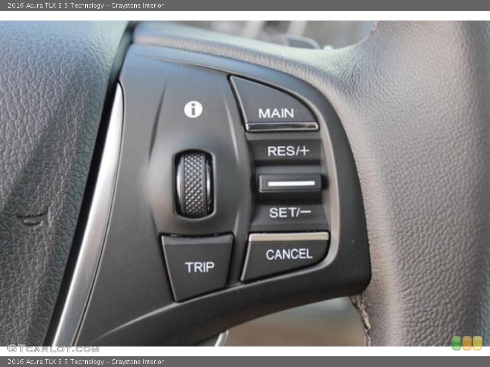 Graystone Interior Controls for the 2016 Acura TLX 3.5 Technology #108042752