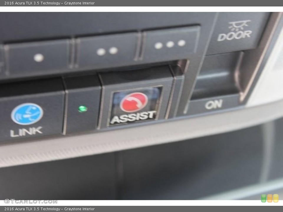 Graystone Interior Controls for the 2016 Acura TLX 3.5 Technology #108042821