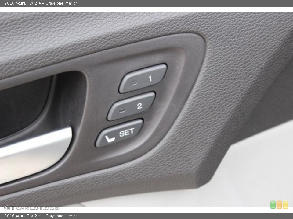Graystone Interior Controls for the 2016 Acura TLX 2.4 #108043256