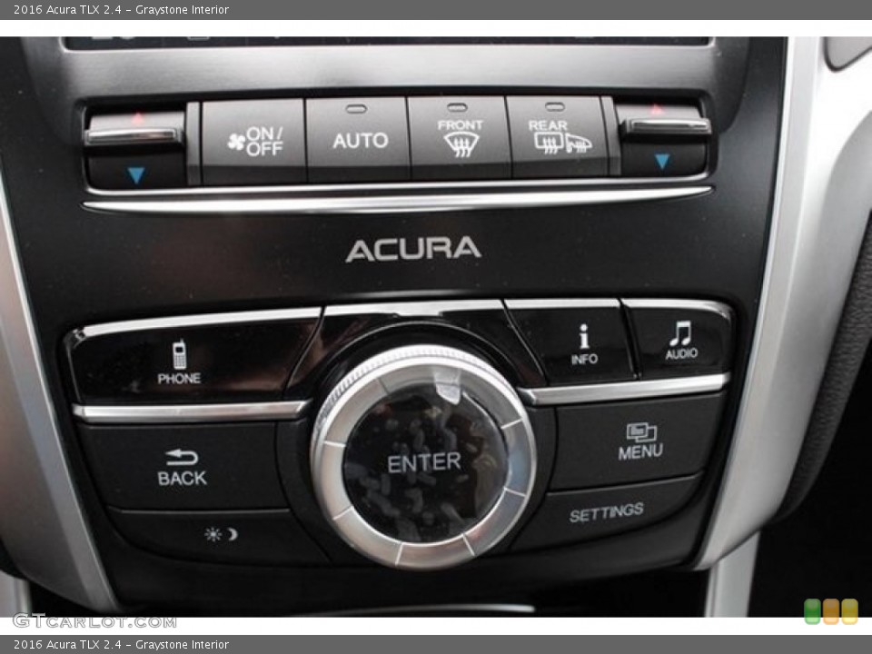 Graystone Interior Controls for the 2016 Acura TLX 2.4 #108043295
