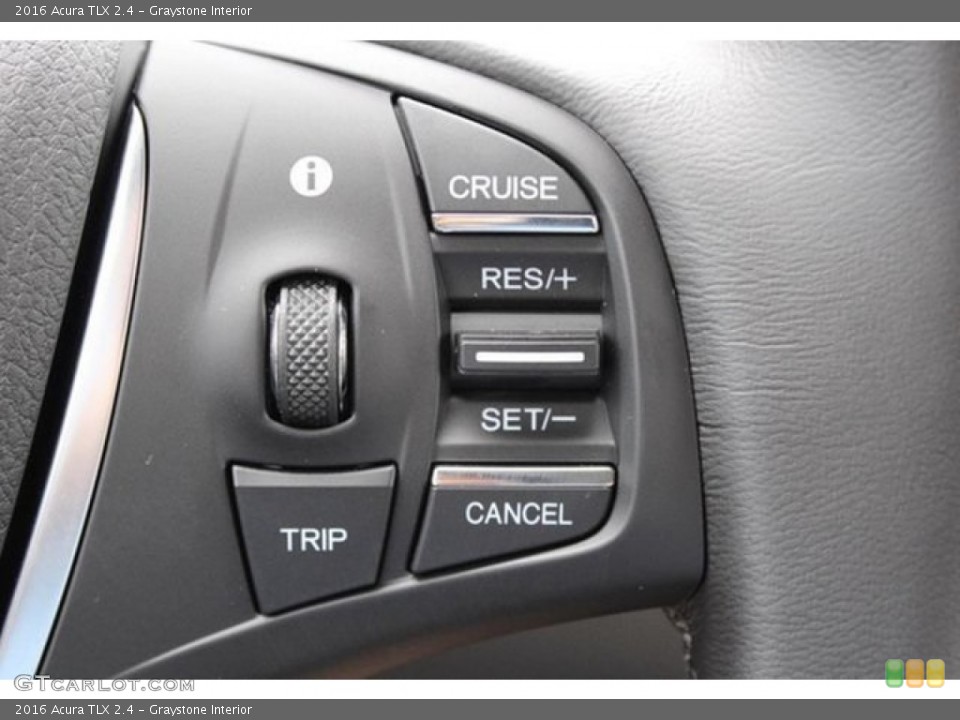 Graystone Interior Controls for the 2016 Acura TLX 2.4 #108043313