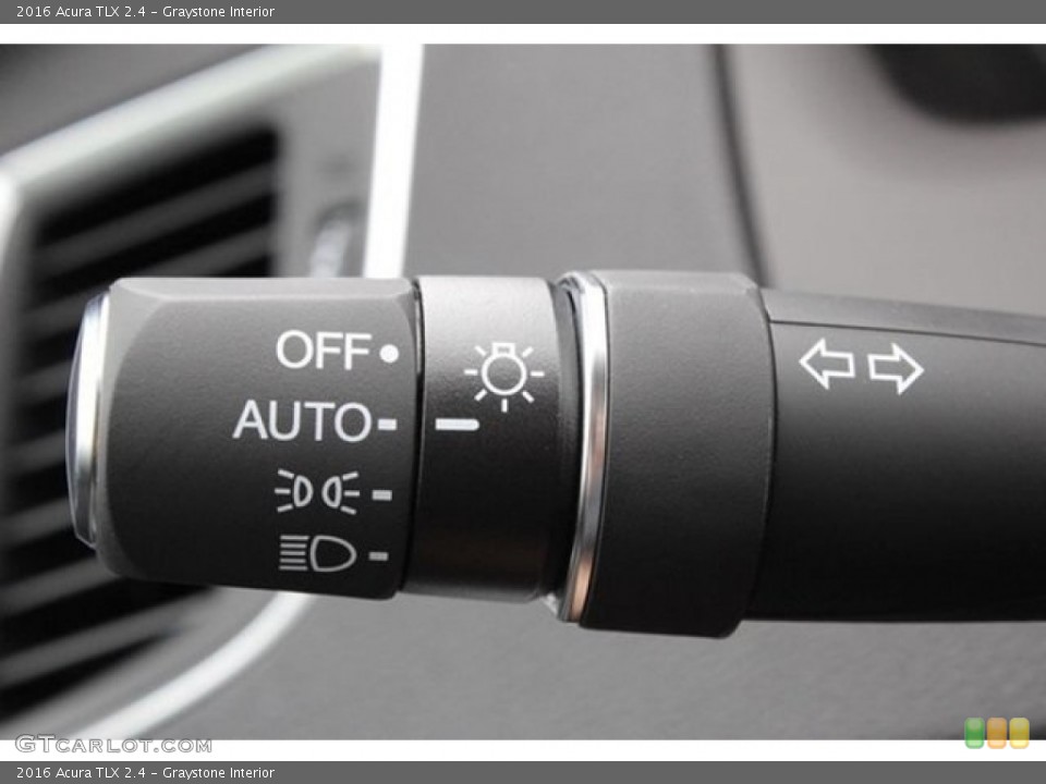 Graystone Interior Controls for the 2016 Acura TLX 2.4 #108043334