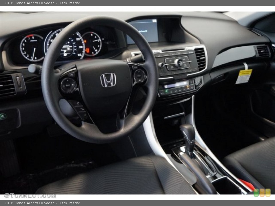 Black Interior Prime Interior for the 2016 Honda Accord LX Sedan #108045689