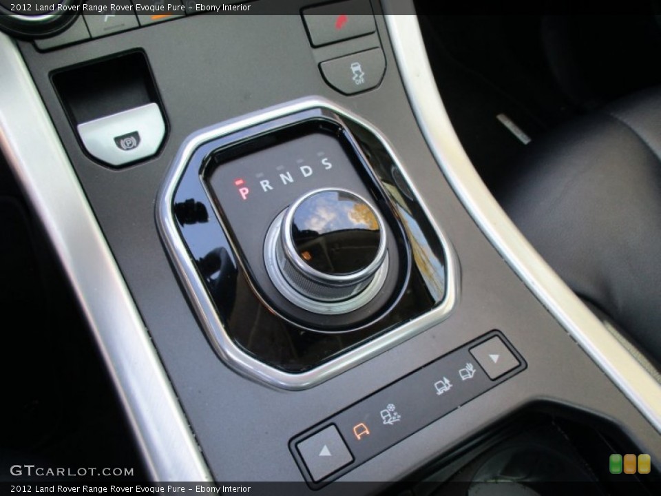 Ebony Interior Transmission for the 2012 Land Rover Range Rover Evoque Pure #108055735