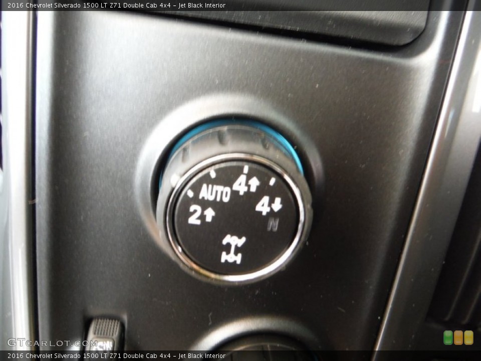 Jet Black Interior Controls for the 2016 Chevrolet Silverado 1500 LT Z71 Double Cab 4x4 #108055849