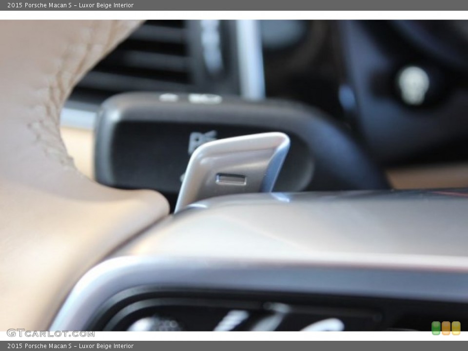 Luxor Beige Interior Transmission for the 2015 Porsche Macan S #108058676