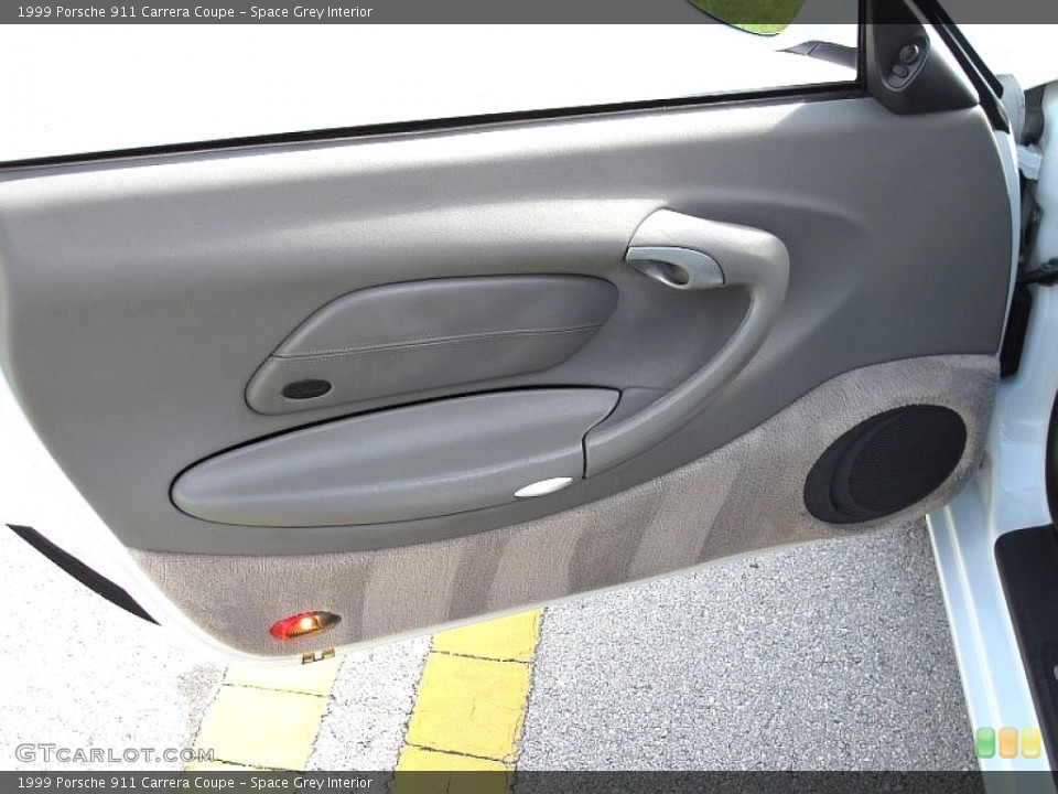 Space Grey Interior Door Panel for the 1999 Porsche 911 Carrera Coupe #108060944