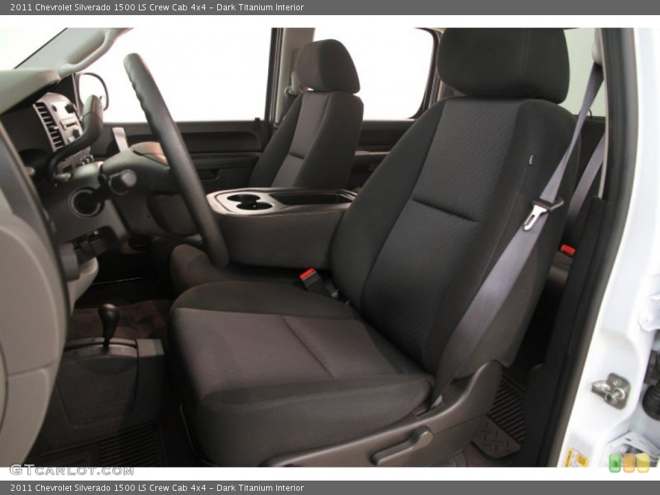 Dark Titanium Interior Photo for the 2011 Chevrolet Silverado 1500 LS Crew Cab 4x4 #108065653