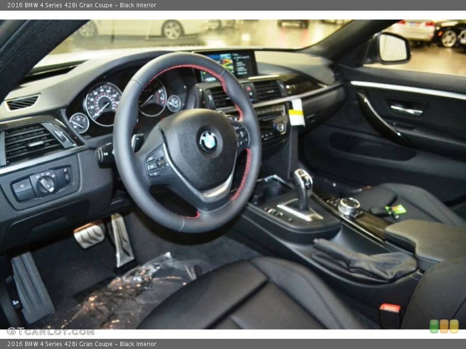 Black Interior Prime Interior for the 2016 BMW 4 Series 428i Gran Coupe #108067045