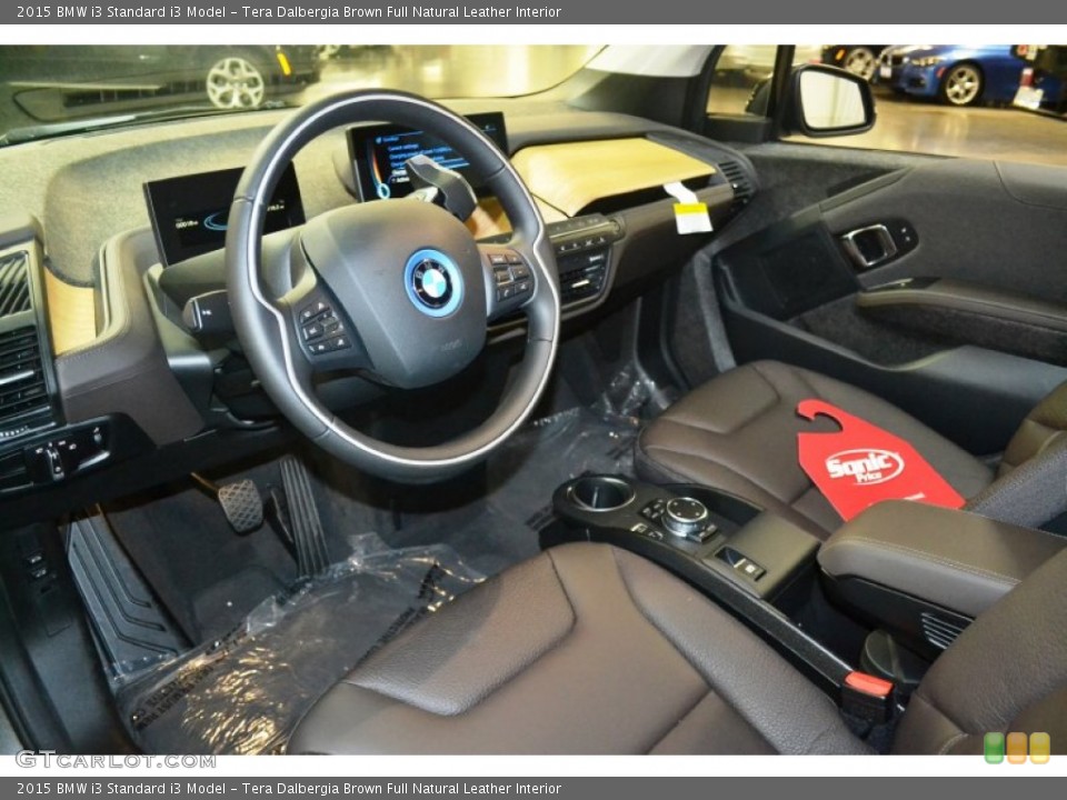 Tera Dalbergia Brown Full Natural Leather 2015 BMW i3 Interiors