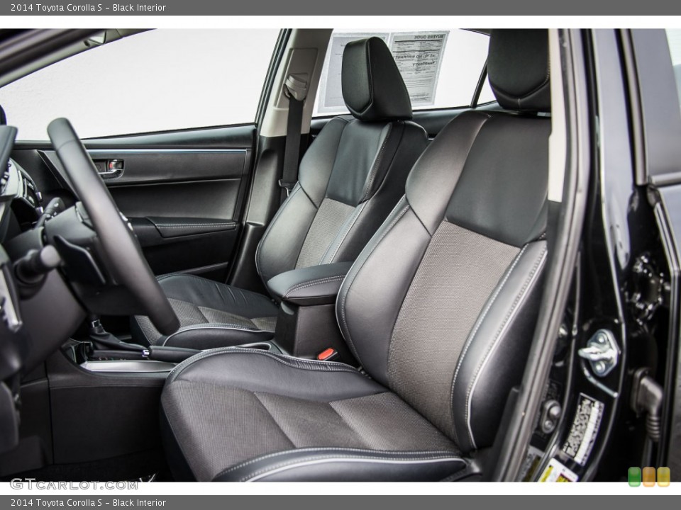 Black Interior Photo for the 2014 Toyota Corolla S #108070996
