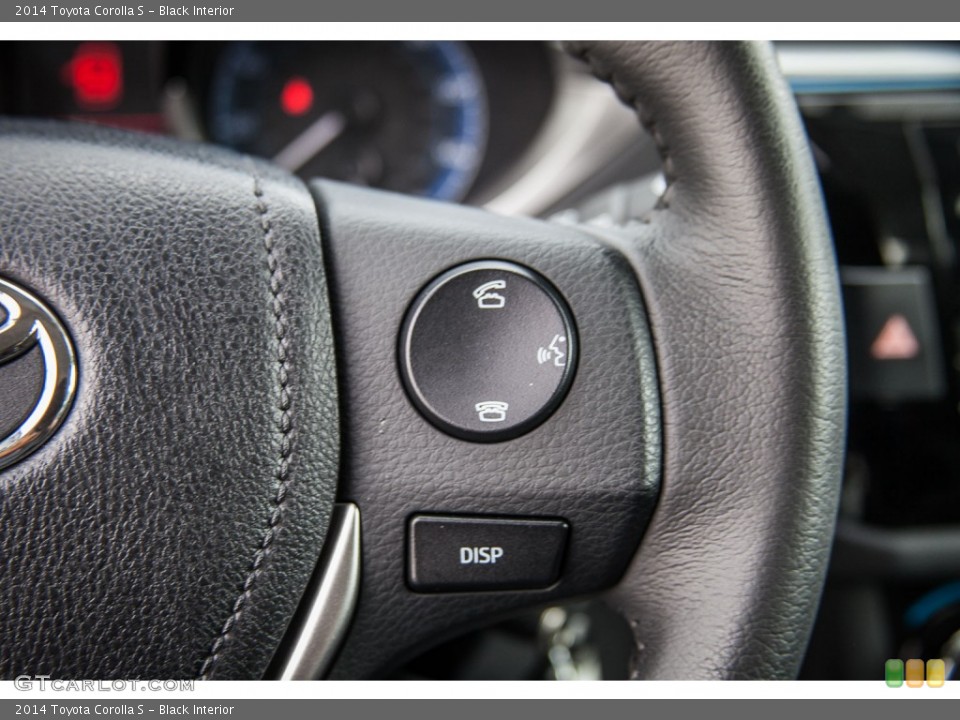 Black Interior Controls for the 2014 Toyota Corolla S #108071560