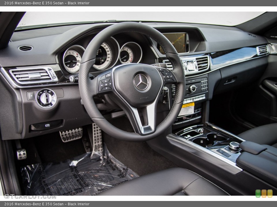 Black Interior Photo for the 2016 Mercedes-Benz E 350 Sedan #108074944