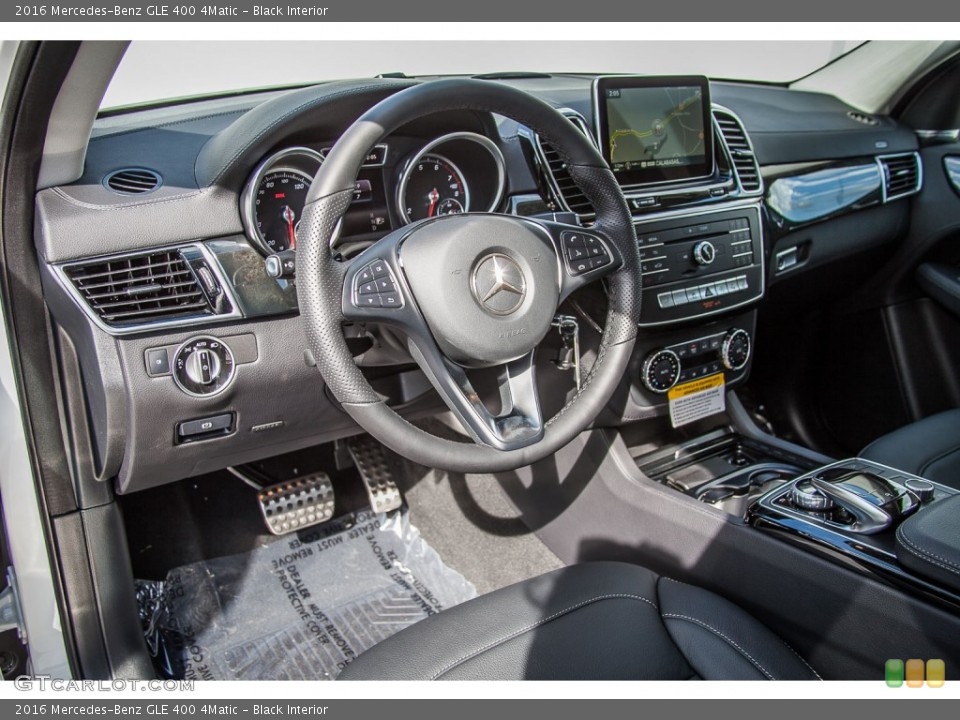 Black Interior Prime Interior for the 2016 Mercedes-Benz GLE 400 4Matic #108075757