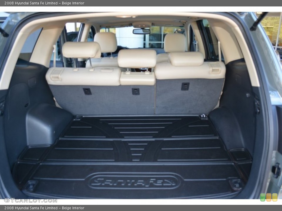 Beige Interior Trunk for the 2008 Hyundai Santa Fe Limited #108076894