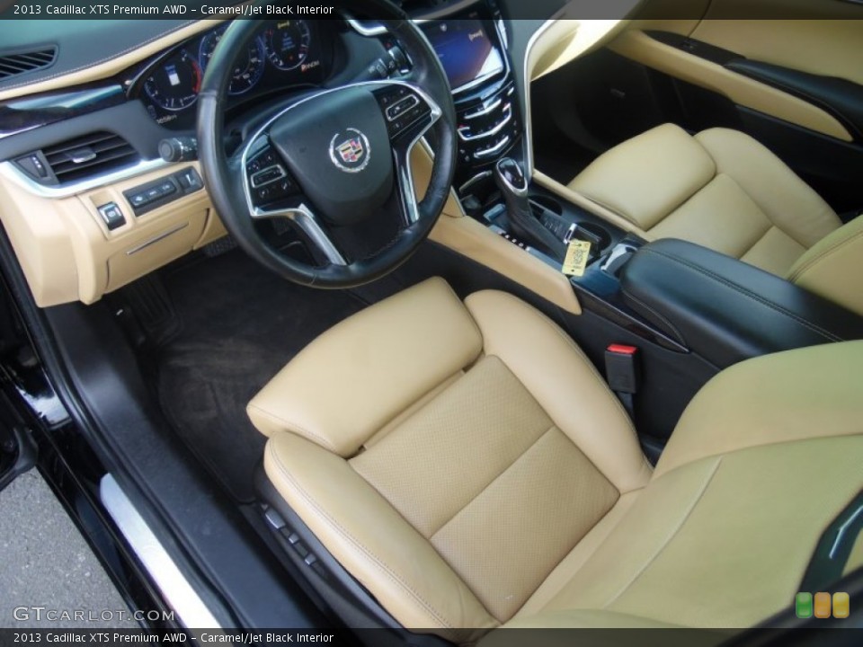 Caramel/Jet Black Interior Photo for the 2013 Cadillac XTS Premium AWD #108080483