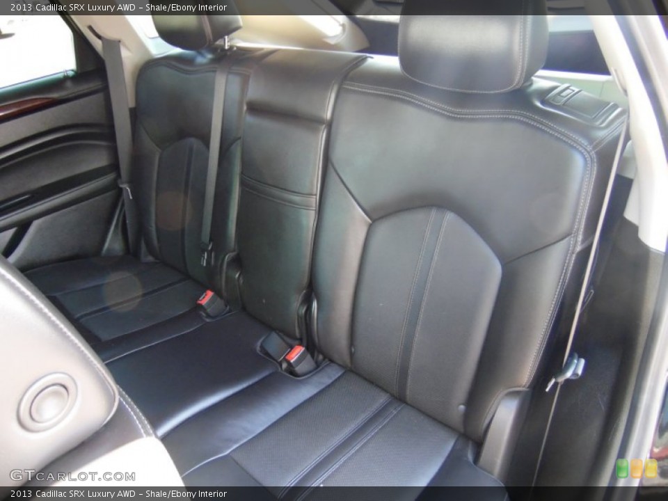 Shale/Ebony Interior Rear Seat for the 2013 Cadillac SRX Luxury AWD #108080807